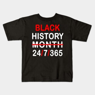 Black History Month Kids T-Shirt